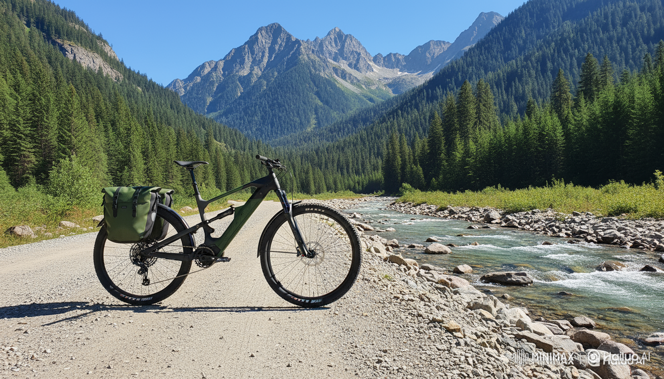 Mechanic Arts Adventure X elsykkel for eventyr i naturen