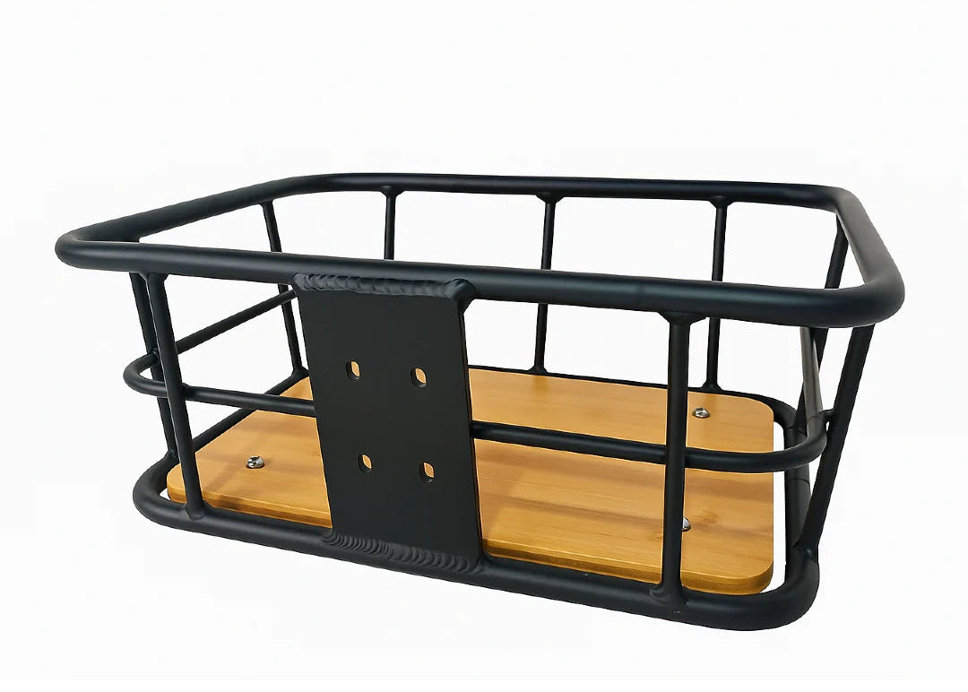 Frontbærer til elsykkel - bagasjebrett foran for ekstra lastkapasitet