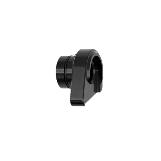 Enviolo Heavy Duty UDH-innsats i svart anodisert metall for modulære trinnløse girnav, adapterkomponent mot hvit bakgrunn