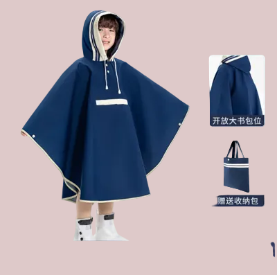 Regnponcho for barn