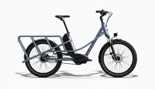 Mechanic Arts Triberide longtail elsykkel med beltedrift