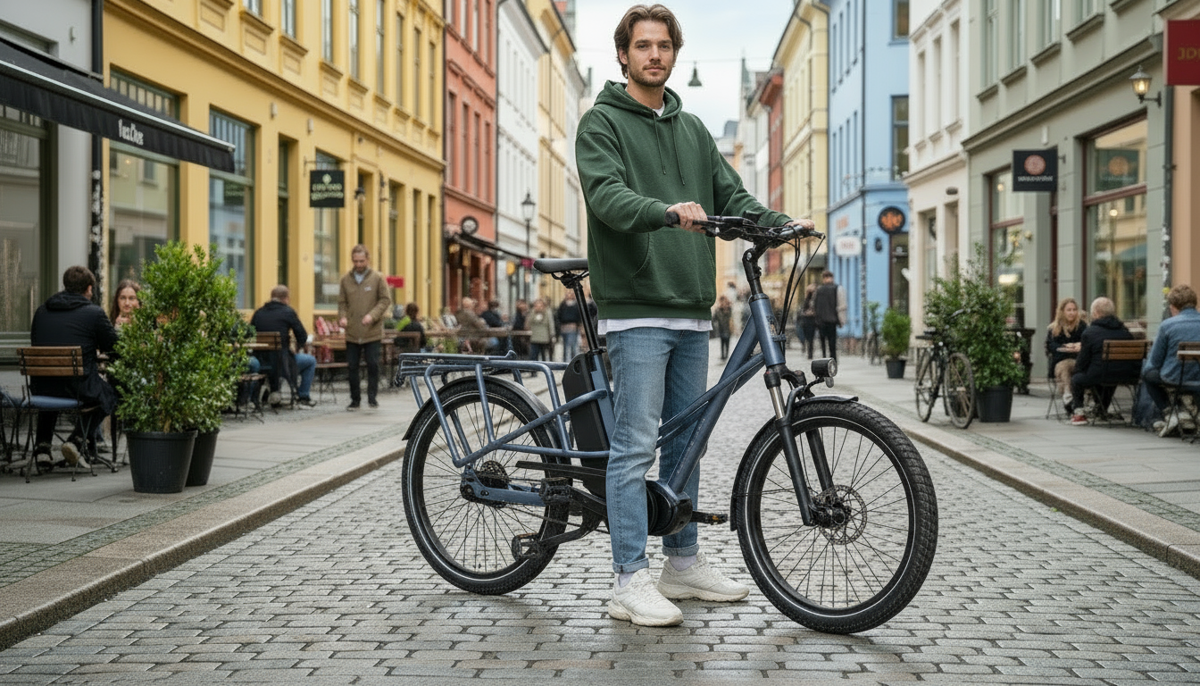 Mechanic Arts Triberide longtail elsykkel i Oslo