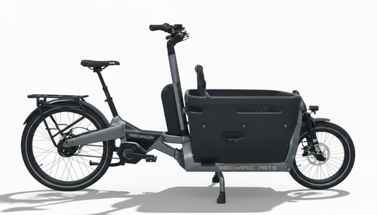 Mechanic Arts Tribewagon elektrisk lastesykkel, elsykkel med frontlaster